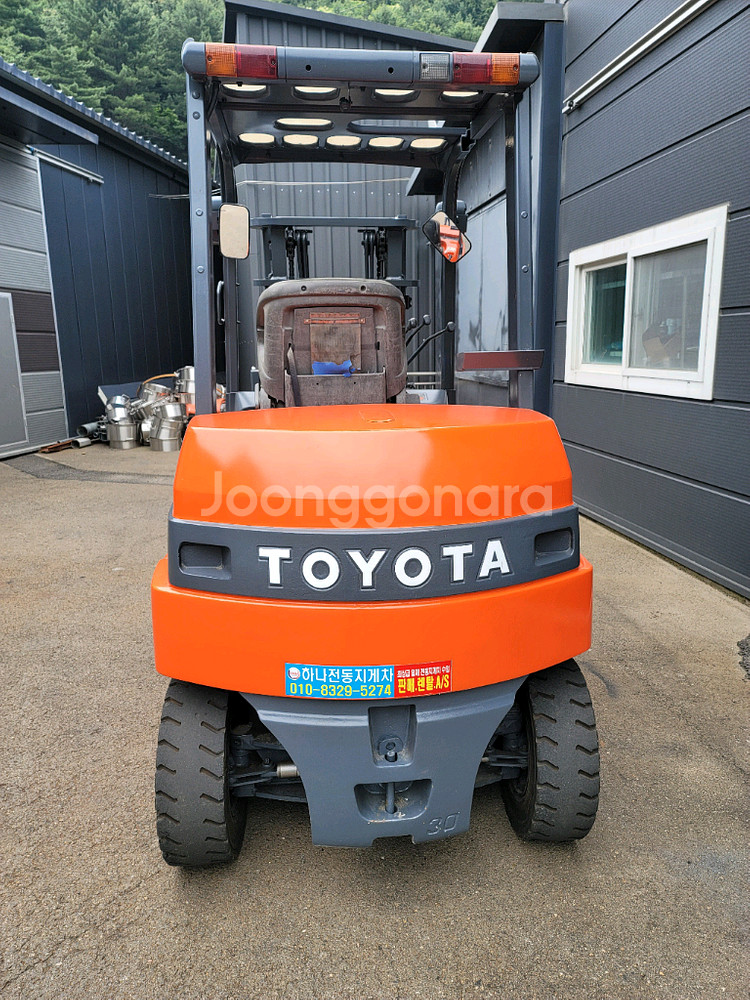 신차급 토요타 3톤 복합형 전동지게차 판매--4