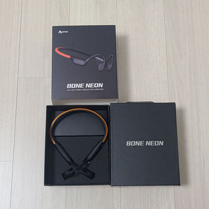 에이투 본네온 초경량 LED 골전도 블루투스 이어폰 완전방수 IPX7