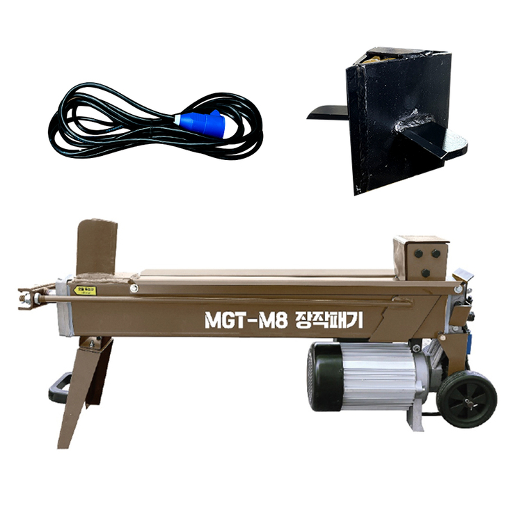 8톤 유압도끼. 나무장작패기 기계--5