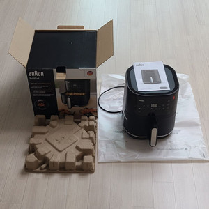 브라운 멀티프라이3 저소음 에어프라이어 4.3L 터치스크린