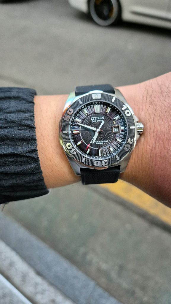 (최종가)시티즌 시그니쳐 bl1250-55e 다이버 시계--1