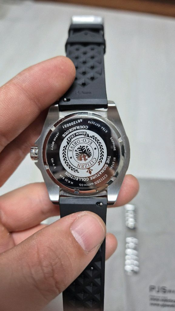 (최종가)시티즌 시그니쳐 bl1250-55e 다이버 시계--5