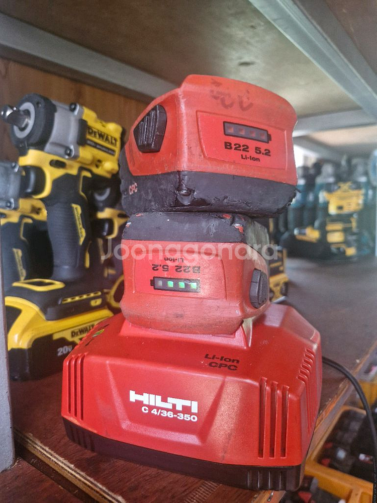 [HILTI]힐티배터리 B22 5.2AH.개당가격입니다--2