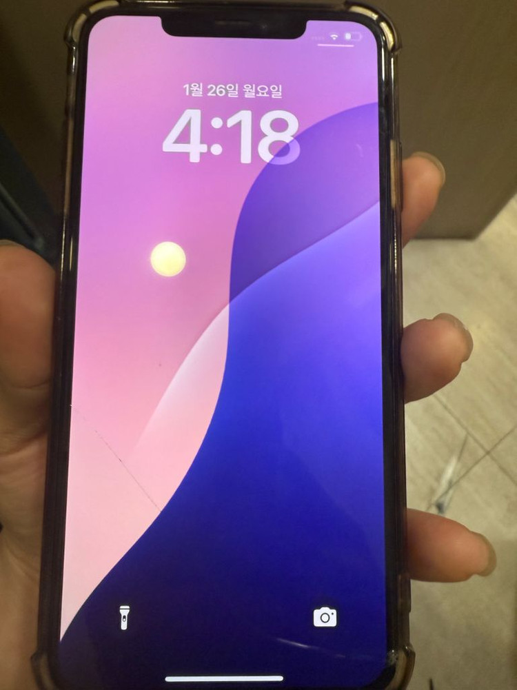 아이폰 xs max 512GB 골드--3