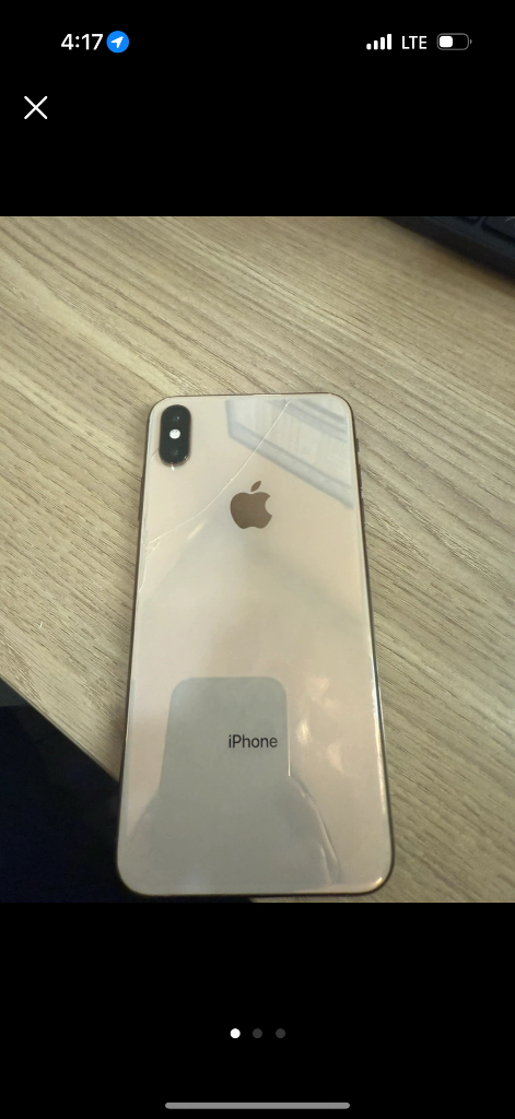 아이폰 xs max 512GB 골드--4