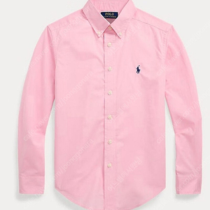 폴로 보이즈 린넨 셔츠 핑크 XL 새상품 이미지