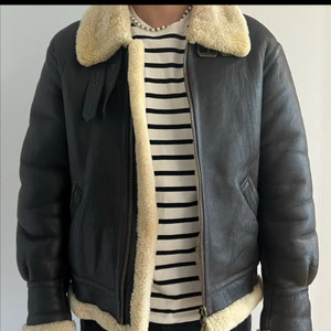 양가죽 b3 무스탕 자켓