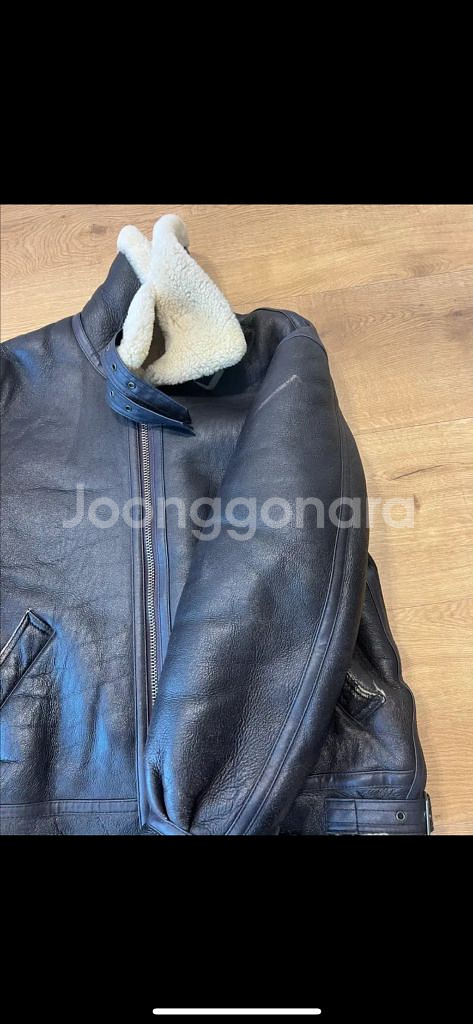 양가죽 b3 무스탕 자켓--2