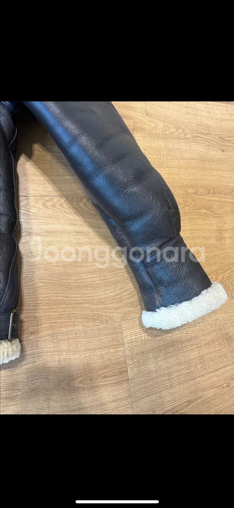 양가죽 b3 무스탕 자켓--6