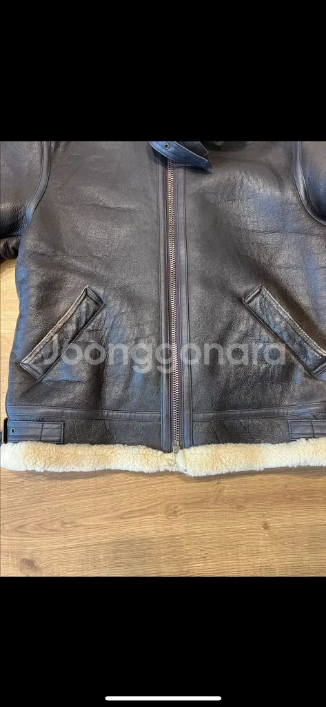 양가죽 b3 무스탕 자켓--7