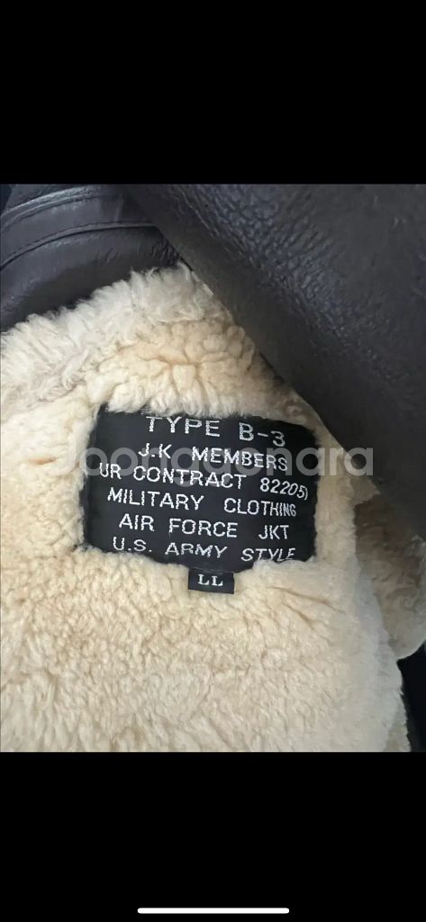 양가죽 b3 무스탕 자켓--8