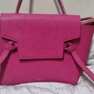 셀린느 벨트백 미니 핑크 숄더백