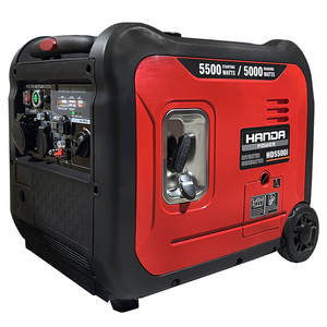 새상품 한다 HD5500i 5.5kW 저소음발전기 캠핑용발전기 판매