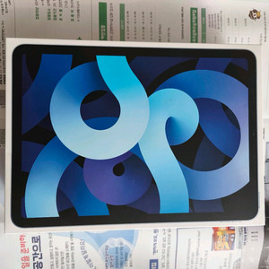아이패드 에어 4세대 64gb 애플스티커 상자만 4000원 ipad air 4th