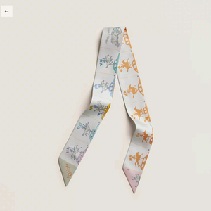 에르메스 트윌리 스카프 퍼레이드 트윌리 그리 빼를르/베르/죤