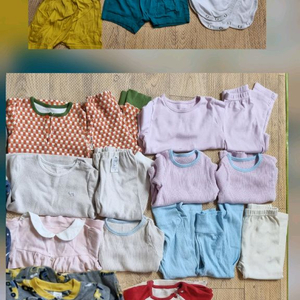 상태굿25벌)실내복 내복 잠옷 우주복 80,90사이즈