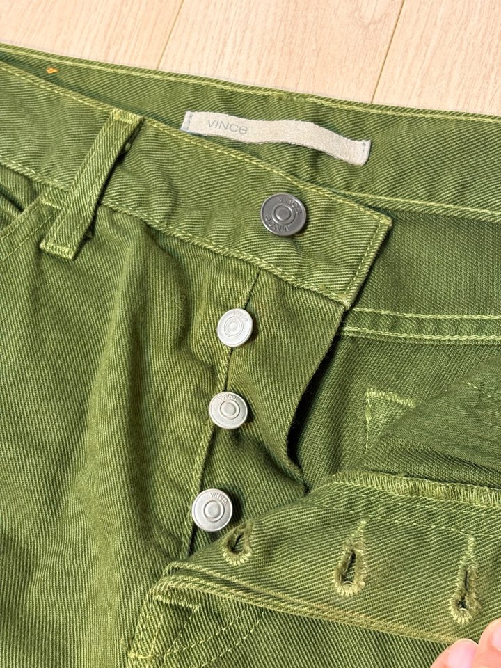 [USA 제조]빈스 vince 남성 트윌 코튼 데님 팬츠--2