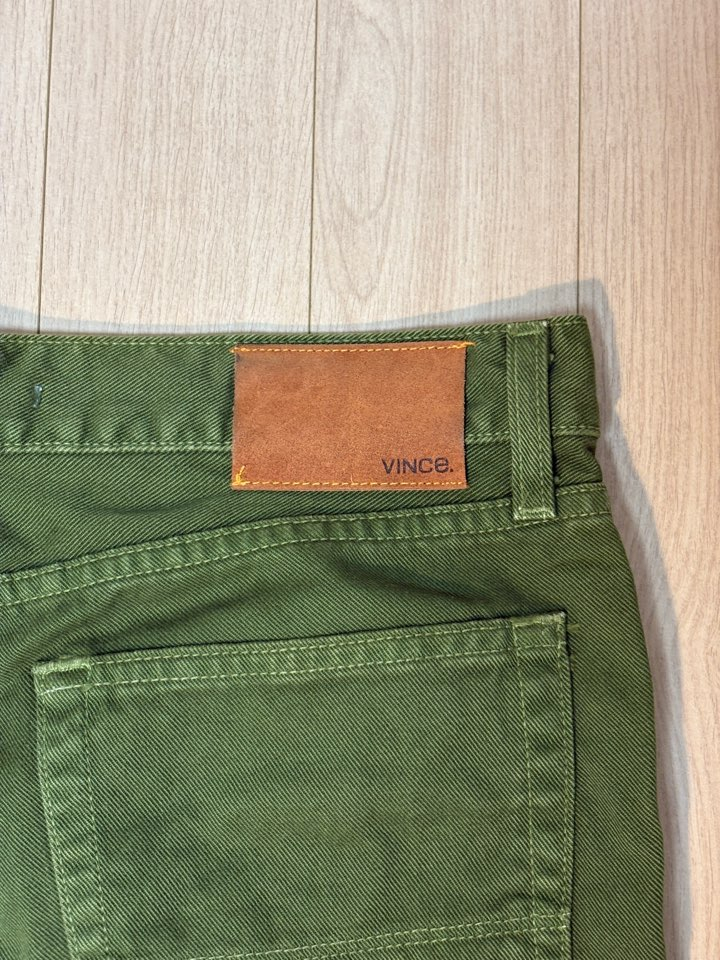 [USA 제조]빈스 vince 남성 트윌 코튼 데님 팬츠--6