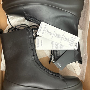 스톤아일랜드 가죽 레더 부츠