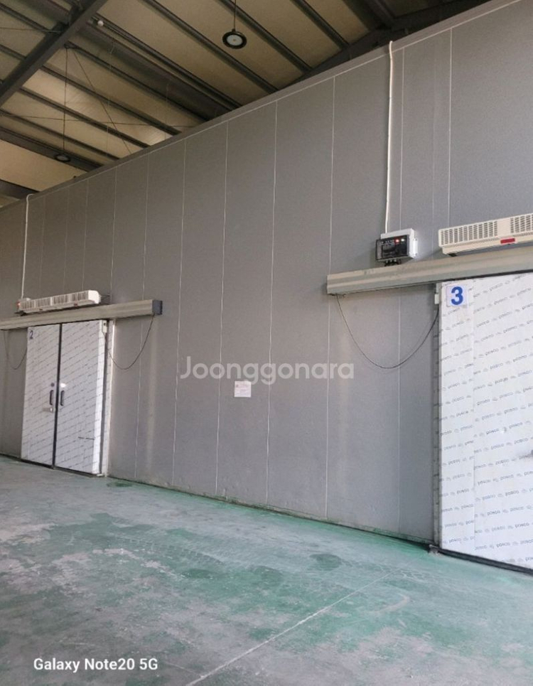 대형저장고(판넬/냉동/냉장/자동슬라이딩/저장고/식품창고) 이미지