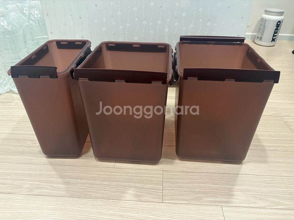 LG 디오스 4도어 김치냉장고 화이트--5