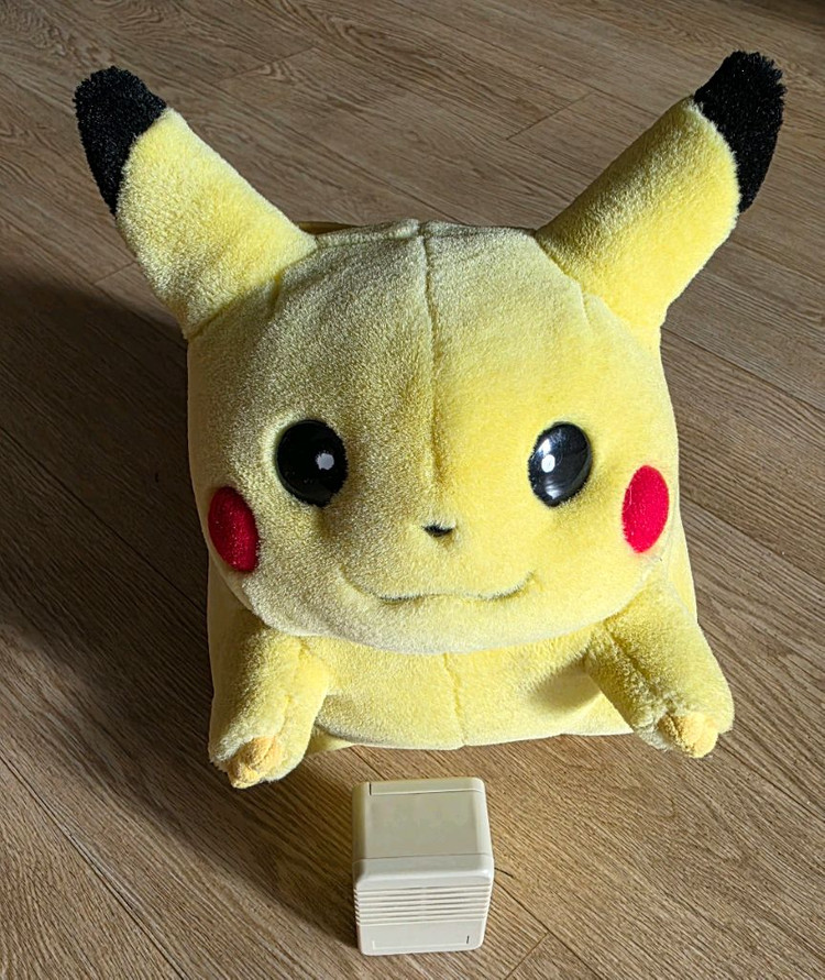 뚱카츄 인형/ 뚱뚱한피카츄 1997년 구입--1