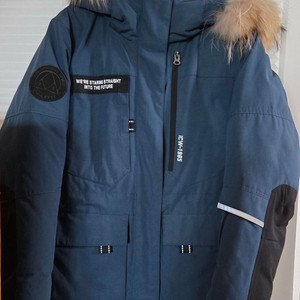 intercrew 오리털 여성 패딩, 블루, 90, 55사이즈