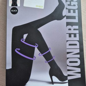 [팬티스타킹] 원더레그 블랙(사이즈S,M) M은 곧 판매완료예정입니다. 이미지