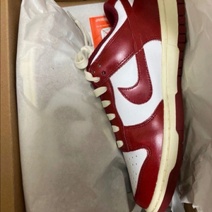 나이키 덩크로우 레트로 팀레드