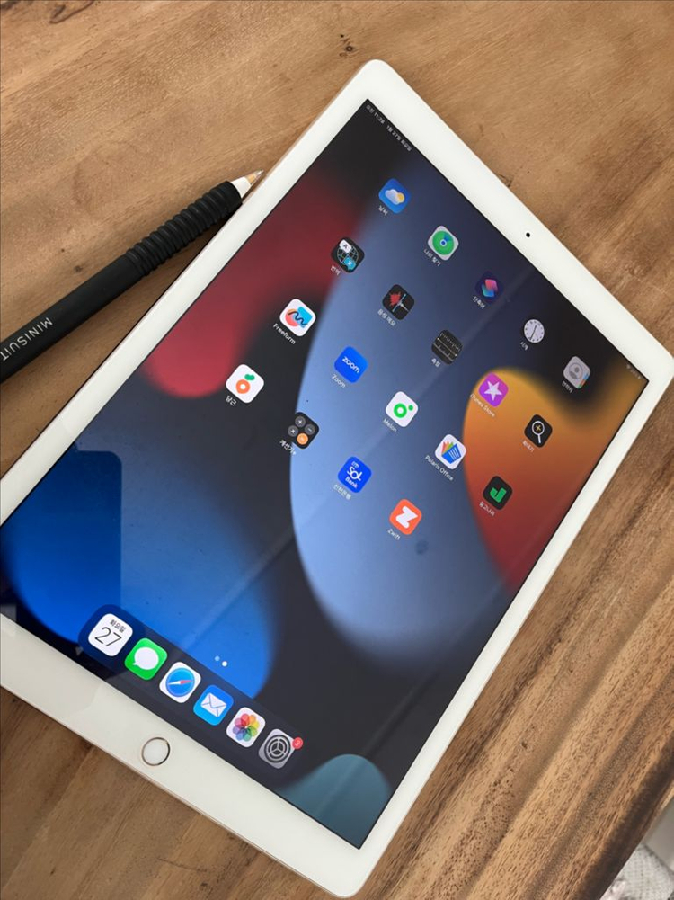 아이패드 프로 12.9 2세대 128기가 골드--1