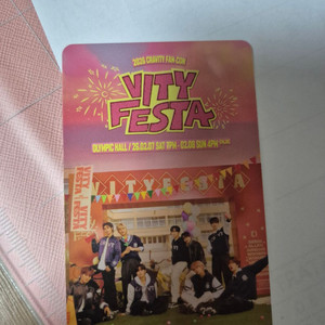 아티스트 콘서트 VIP석 티켓 이미지