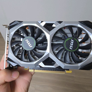 msi gtx1650 d6 4gb 그래픽카드 (택포)