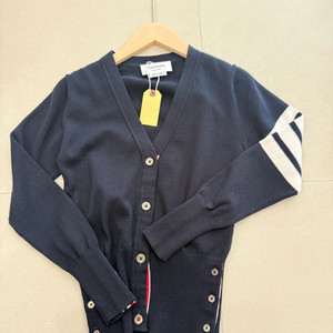 톰브라운 네이비 여성 가디건 44사이즈