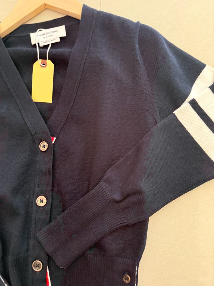 톰브라운 네이비 여성 가디건 44사이즈--1