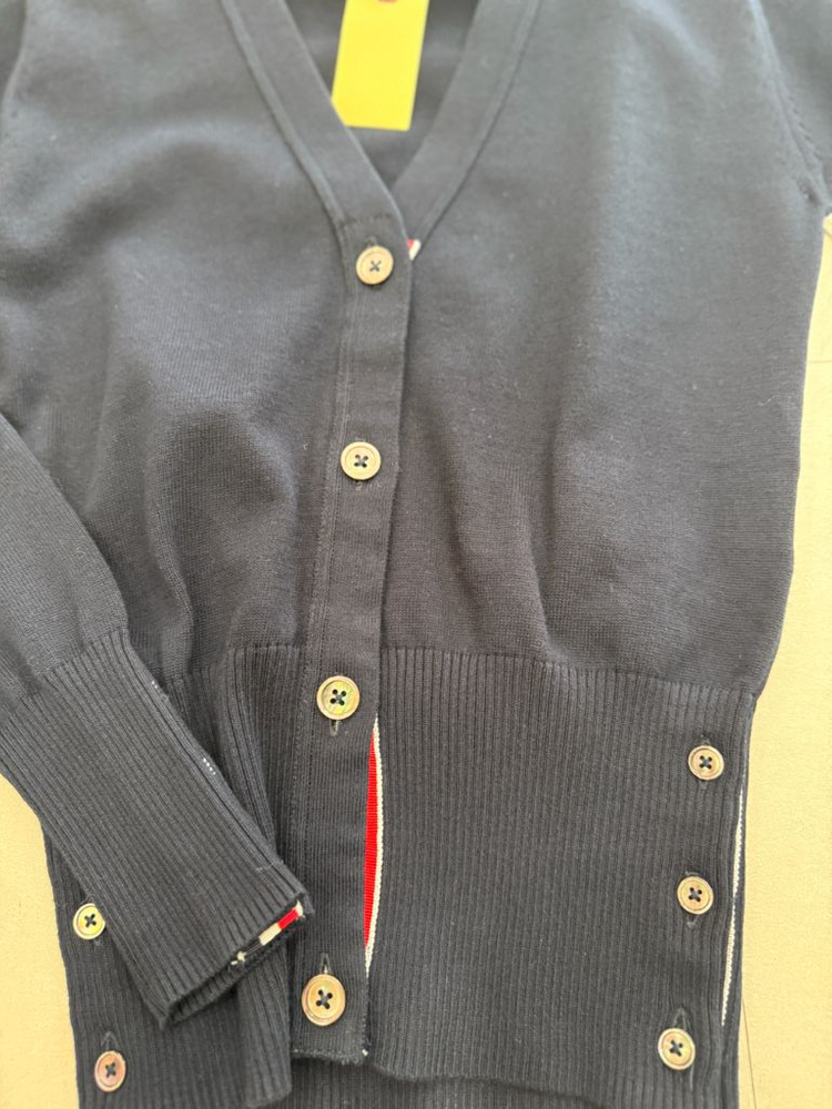 톰브라운 네이비 여성 가디건 44사이즈--2