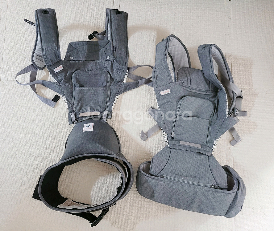 포그내 넘버5 아기띠 + 포그내 힙시트 아기띠 2개 일괄 만원--1