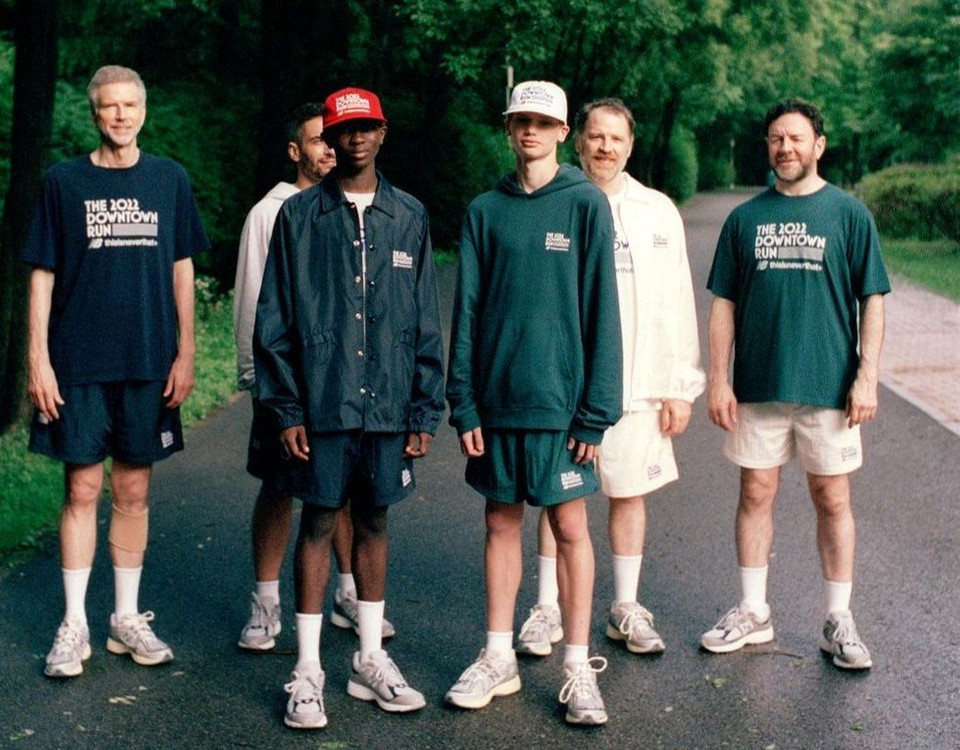 뉴발란스 x 디스이즈네버댓 레드 볼캡 트러커캡 모자--2