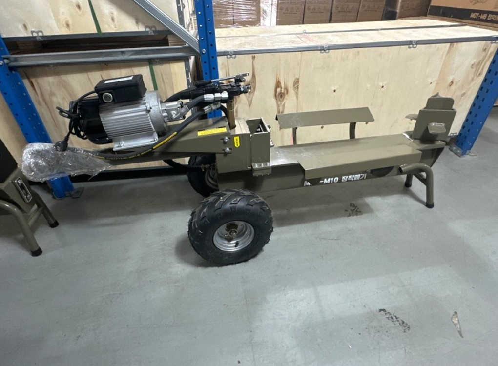 26년형 MGT 10톤 유압도끼(나무장작패는 기계)판매--3