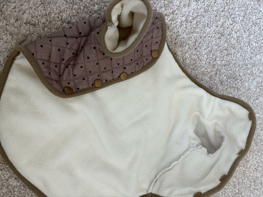 강아지 옷 누빔 조끼 티셔츠 L 일괄--6