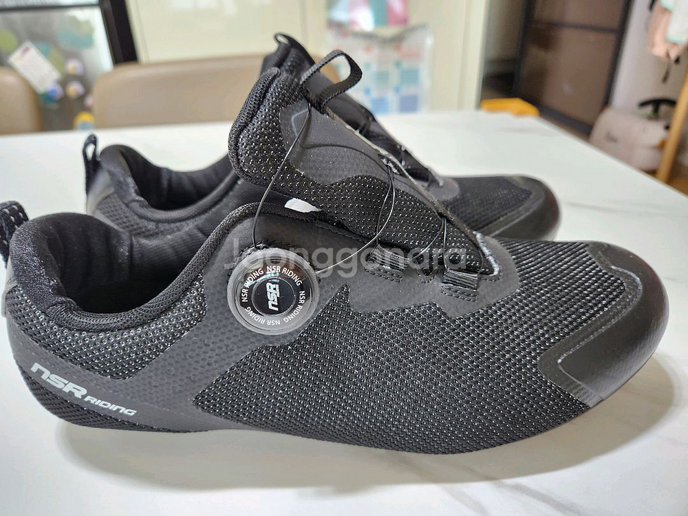 NSR 에어로 니트 평페달 슈즈, 자전거 신발, MTB 평페달화, 사이클, 싸이클 운동화 (270 사이즈)--3