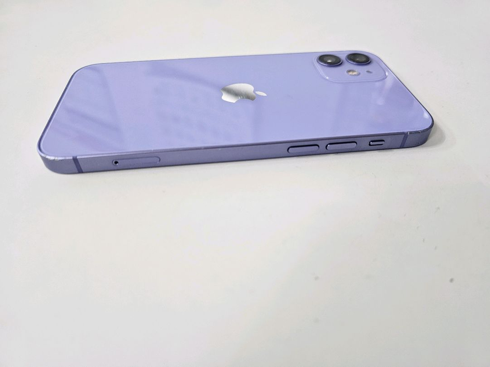 아이폰12 퍼플 256G A급--3