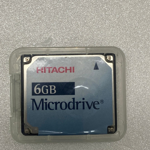 HITACHI 마이크로 드라이브 6GB 메모리카드