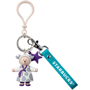 새상품 스타벅스 소 베어리스타 키링 키체인