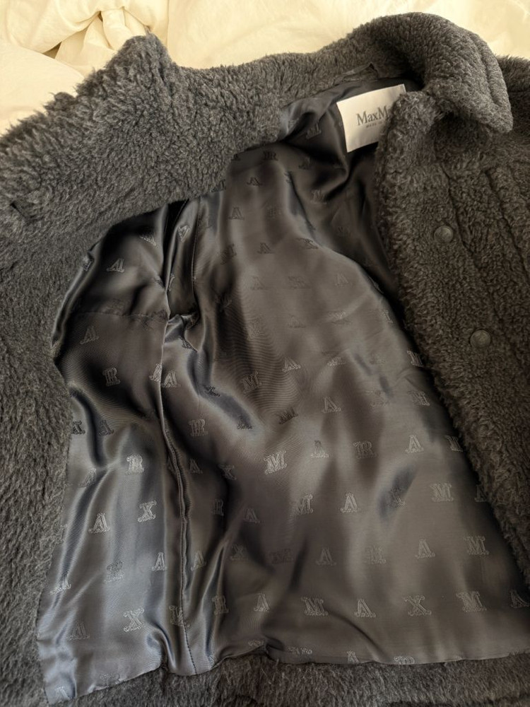 막스마라 테디베어 숏코트, 테디노 미디엄그레이 이미지