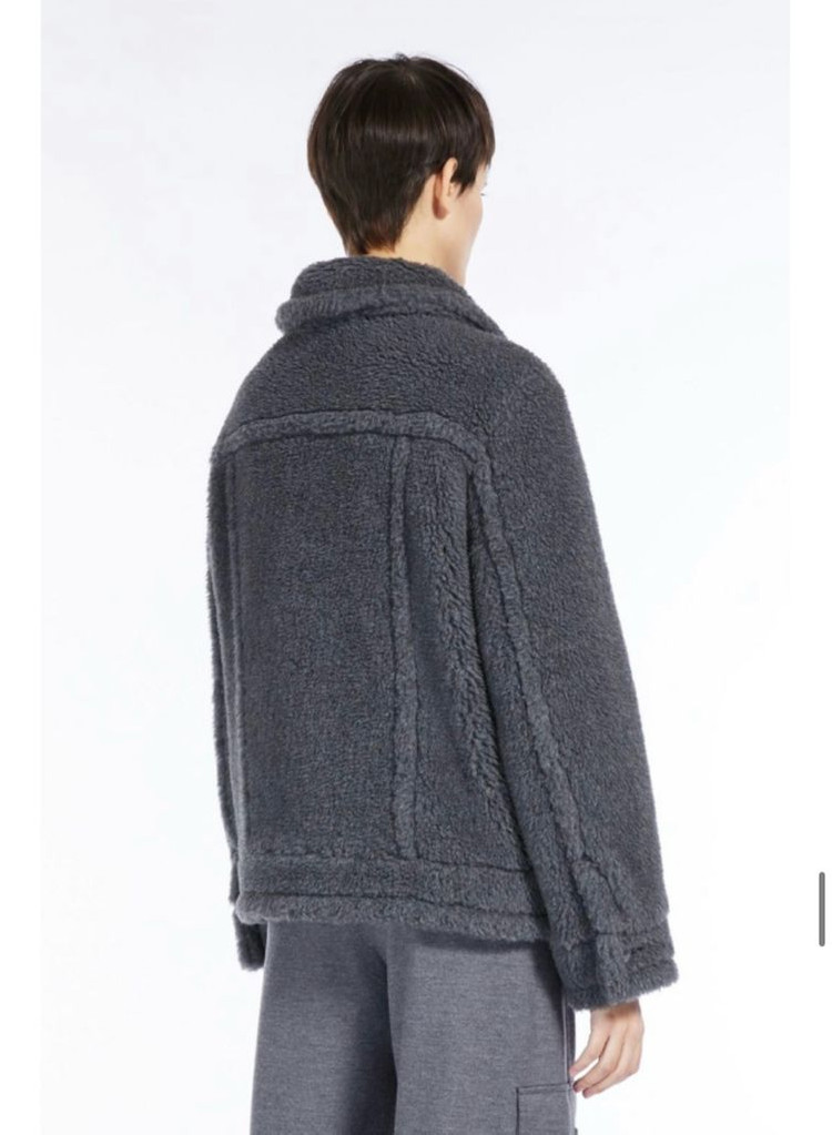 막스마라 테디베어 숏코트, 테디노 미디엄그레이 이미지