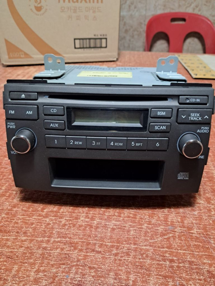 NF소나타 트랜스폼.순정오디오 1CD AUX 자출력2--2