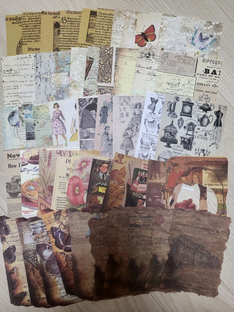 빈티지 다꾸 1000장 이미지