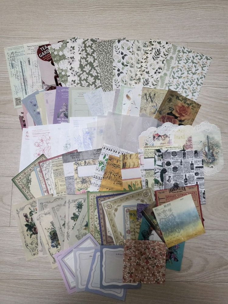 빈티지 다꾸 1000장 이미지