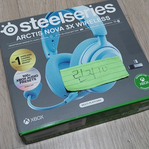 스틸시리즈 아크티스 노바3 3X 무선 게이밍 헤드셋