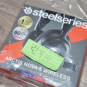 스틸시리즈 아크티스 노바5 5P 무선 게이밍 헤드셋